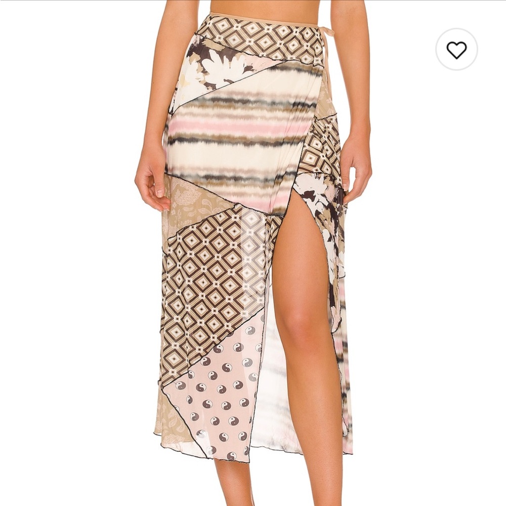 Catalina skirt - patchwork print